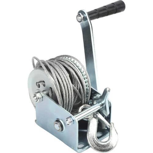 Hand Winch Self-Locking Manual Crank Lifting Sling Tool Small Crane Accessories 600lbs Lifting Tools Accessories