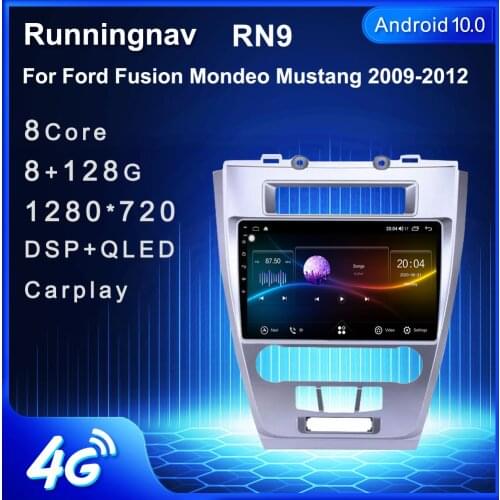 Runningnav For Ford Fusion Mondeo Mustang 2009-2012 Android Car Radio Multimedia Video Player Navigation GPS