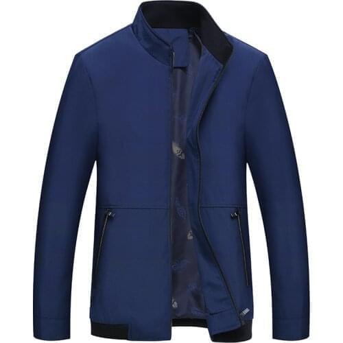 High Quality Brand Windbreak Coat M-3Xl Male Fashion Thin Outwear Business Summer Polyester Men Streetwear Jacket Classic