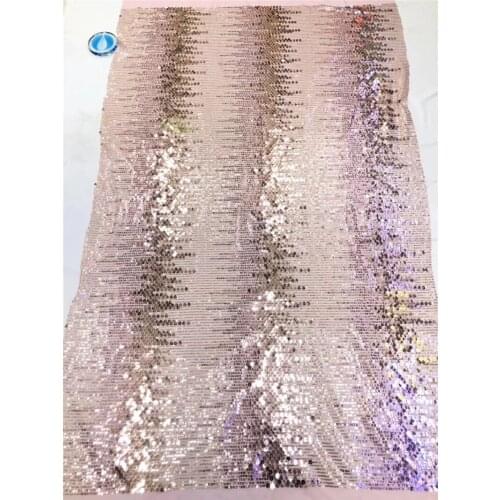 High quality YG-586 embroidered tulle sequins lace fabric african net lace fabric with sequins