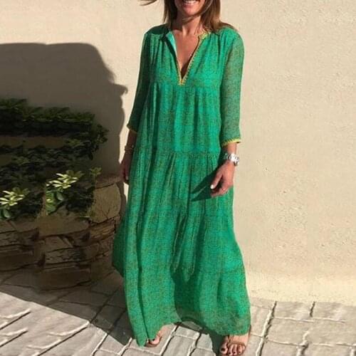 WICCON Long Sleeve Summer Dresses
