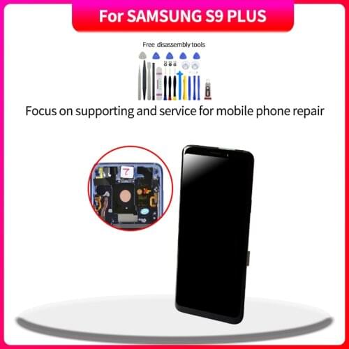 For SAMSUNG s9 plus lcd screen AMOLED LCD Touch Screen Digitizer Assembly For SAMSUNG s9 plus lcd screen lcd Replacement