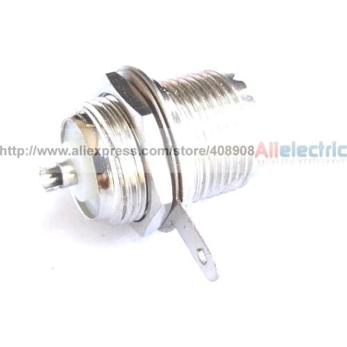 10pcs So 239 UHF Female Sockets Chassis Mounting Sockets Round Soldering