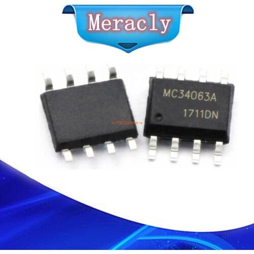 10PCS/Lot MC34063 MC34063A MC34063API 34063 DIP-8 Power Chip New Wholesale