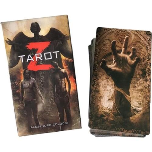 78pcs Tarot Deck Playing Tarot Cards Tarot Z For Family Friend Party Board Games Playing Card New Year Party Entertainment Gifts