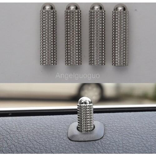 Angelguoguo 4 pcs Car modified door bolt lock pin auto door bolt for BMW x1 x3 x5 x6 2 3 5 7 Series