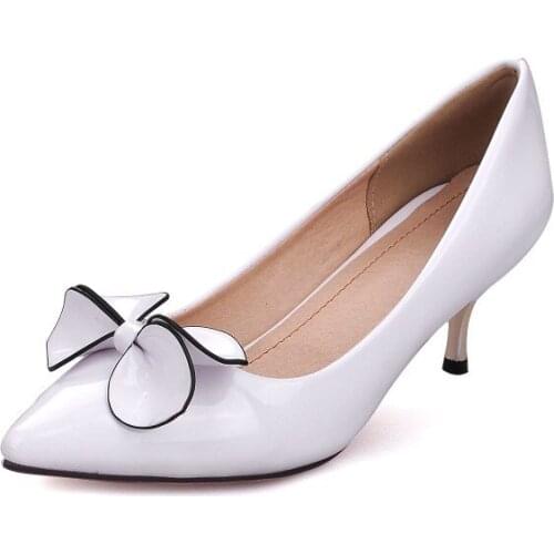 Big SizePointed decorative shoes ladies high heels women shoes woman pumps