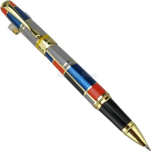 Hero 767 Exquisite Roller Ball Pen With Golden Trim Colored Top Quality Writing Pen Fit Business Office & Home Gift Roller Pen