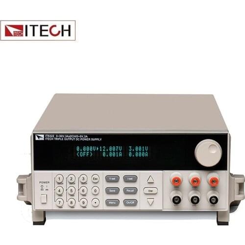 ITECH IT6322 DC power supply 30V/3A*2CH + 5V/3A*1CH