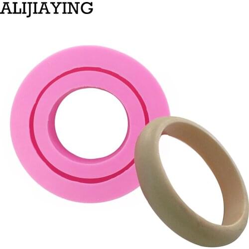 M0783 Silicone Mold Jewelry Making Bracelet Bangle Mould For Resin Flower DIY Baking Tool Mould Cake decorating tools