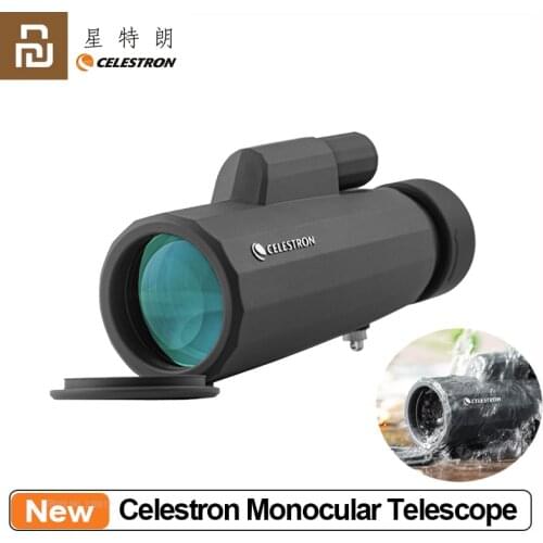 Youpin Celestron Monocular Telescope IPX7 Waterproof FMC Multilayer Green Film Wide Angle 10X HD Magnification Telescope