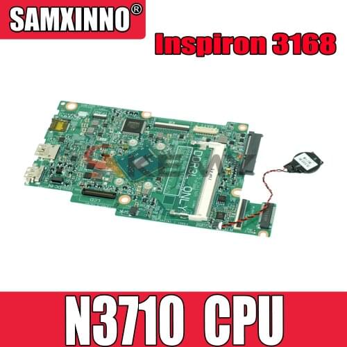 Original Laptop motherboard For DELL Inspiron 3168 Core N3710 Mainboard CN-0J71V9 0J71V9 15299-1