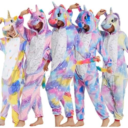 Kigurumi Adults Animal Pajamas Nightie Anime Onesies Stitch Unicorn Panda Pyjamas Women Cartoon Winter Warm Flannel Sleepwear