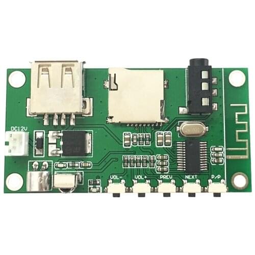12v/5v wireless bluetooth audio receiver board module 4.2 circuit receiving board stereo high quality audio output