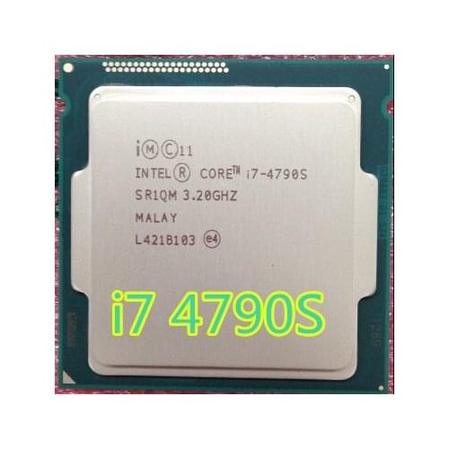 Intle I7-4790S I7 4790S CPU Processor 3.2G 3.2GHz LGA 1150 65W Quad Core scrattered pieces 4790S
