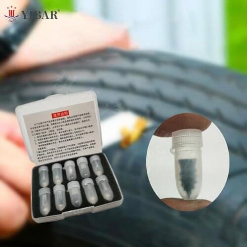 10PCS Vacuum Tyre Repair Nail For Motorcycle Tubeless Tyre Repair Rubber Nail