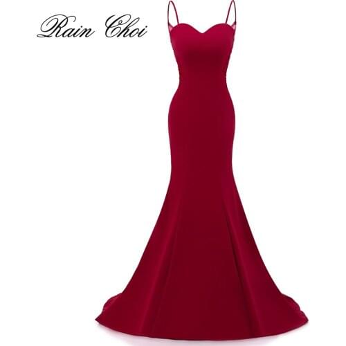 Vestido de festa Mermaid Prom Dresses Long 2020 Sexy Formal Evening Party Gowns