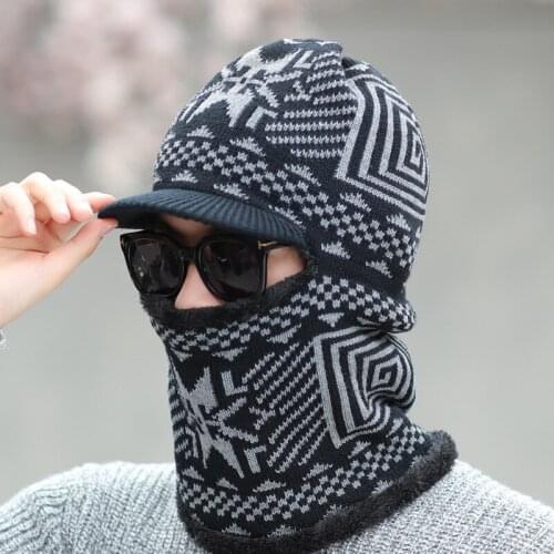 2018 Winter Hats Skullies Beanies Hat Winter Beanies For Men Women Wool Scarf Caps Balaclava Mask Gorras Bonnet Knitted Hat