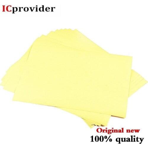 10pcs A4 Toner Heat Transfer Paper Yellow For DIY PCB Electronic Prototype Mark