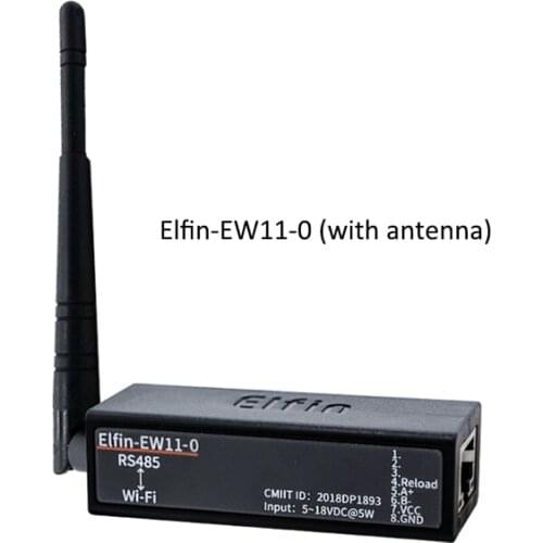 5-36V RS485 to WIFI Serial Server Wireless Networking Devices Modbus TPC IP Function RJ45 Elfin-EW11/Elfin-EW11-0