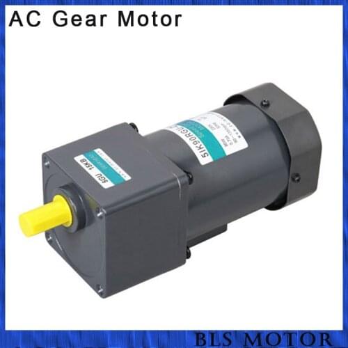 60W ac gear motor with speed controller normal gearbox