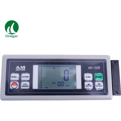 AR-132B Surface Roughness Tester Gauge Meter with Probe for Ra, Rz, Rq, Rt