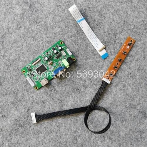 For LP140WH2-TPSH LP140WH2-TPT1 notebook PC panel 14" +VGA display controller drive board 1366*768 WLED EDP 30Pins DIY kit