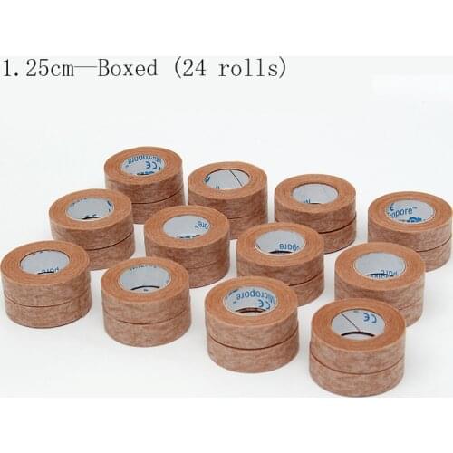 Hypoallergenic skin tone breathable tape Korea nose cosmetic plastic double eyelid stickers PE mesh capacity tear tape