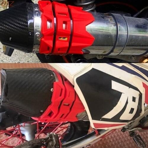 New Sale 6 Colors Motorcycle Silencer/Round Oval Moto Exhaust Muffler Protector Cover Can Fit 100mm-140mm For KTM 950 1190 1050