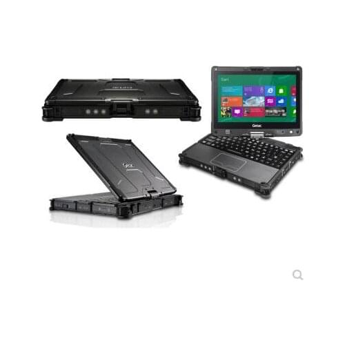 Used laptop computer Getac V110 i5 4300U 4G/8G/12G With SSD Tough Screen Tablet PC battery charger for Diagnosis tool Software