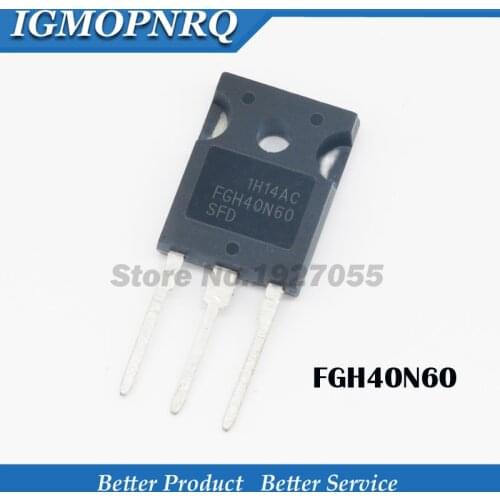 5PCS FGH40N60SFD FGH40N60 40N60 IGBT TO247 variable tube IGBT welder new