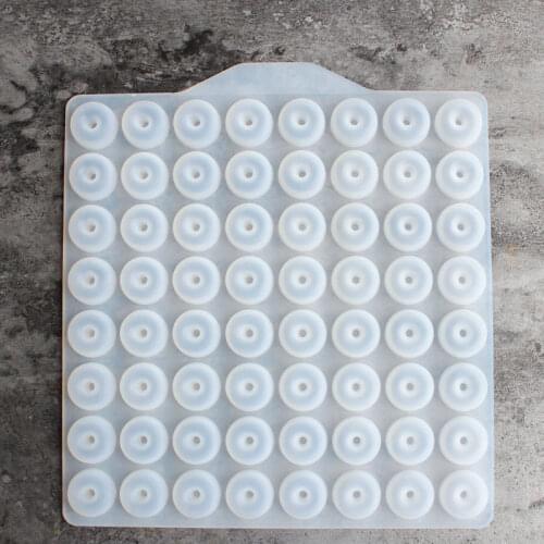 8-Hole Donuts Shape Chocolate Silicone Mold Ice Cubes Pastry Molds Pudding Soap Mould Fondant Cake Decoration DIY Baking Tools