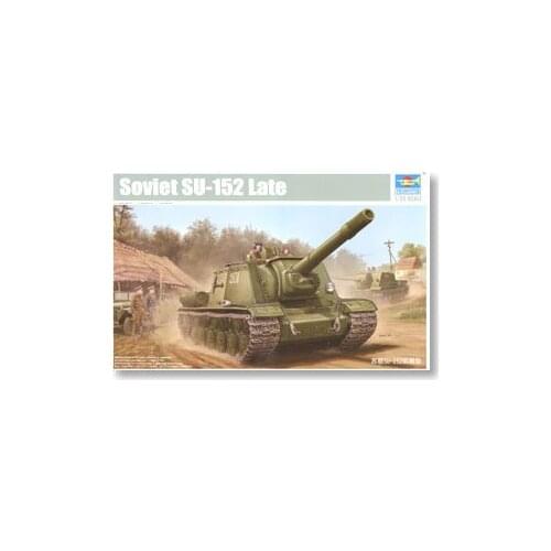 Trumpeter 1/35 scale tank model 05568 Soviet SU-152 "Hunter" late