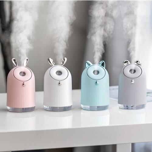 Wireless Cute Air Humidifier USB Ultrasonic Aroma Essential Oil Diffuser Rechargeable Fogger Mist Maker