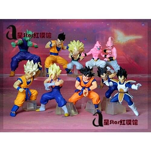 Genuine Bandai Dragon Ball HG Gacha Goku Vegeta Action Figure Toy Collectible Anime Figure Model Ornament Dolls for Fans Gift