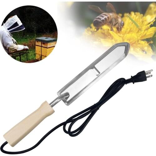 Beekeeping Electric Uncapping Knife Heating Scraping Honey Frame Cutter Fork Bee Hive Tools For Beekeeper Supplies Equipment