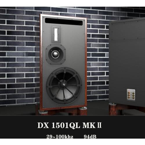 HiFi 15" VOLT RV3863 Woofer Bookshelf Speaker Hi-end Three Way Frequency Division RAAL 140-15D Ribbon Tweeter 29-100KHz 94dB