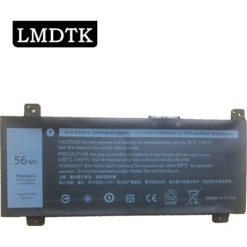 LMDTK New Laptop Battery For DELL Inspiron 14 7000 7466 7467 P78G 15.2V 56WH