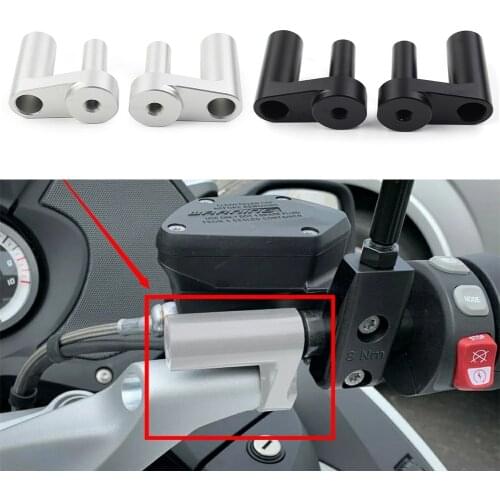 Motorcycle Handlebar Risers Kits 1.625" Back Move Mount Clamps For BMW R1200RT R1250RT 2014 2015 2016 2017 2018 2019 2020