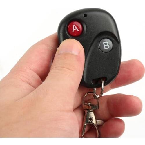 Newest 433 Mhz Remote Controls RF Transmitter W/Wireless Remote Control Switch DC 12V 1CH Relay Receiver Module Anti-theft Alarm