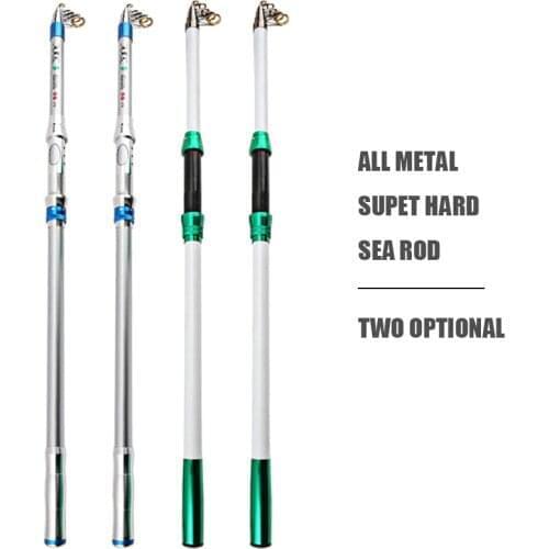 2.1M-3.6M Fishing Accessory Spinning Fishing Rod Feeder Rod Hand Fishing Rod FRP Sea Fish Rod Telescopic Fishing Rods peche cane