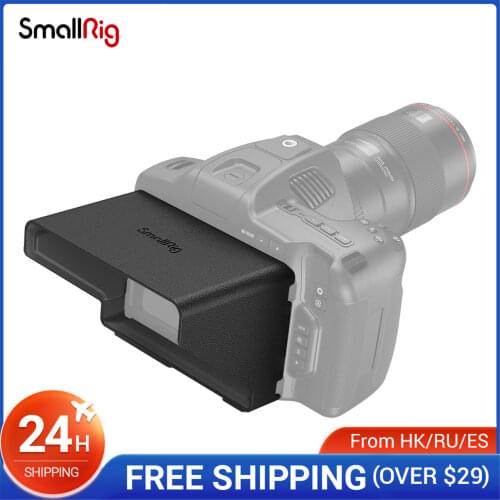 SmallRig Sunhood for BMPCC 6K PRO Camera Lcd Screen Folding Hood Monitor Cover Camcorders Viewfinder Sun Shield Hood-3273