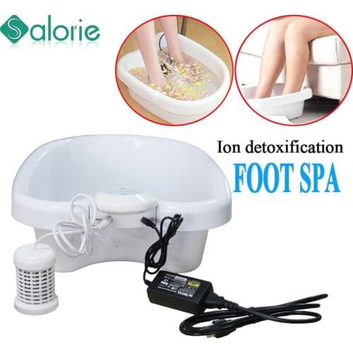 Foot Spa Detox Machine Ion Cleanse Ionic Detox Foot Bath Aqua Cell Spa Machine Footbath Massage Detox Foot Bath Arrays Aqua