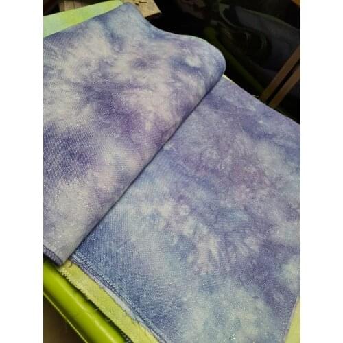 Top Aida 28ct 14ct Metallic aida germany zw cotton cross stitch fabric canvas DIY hand stitches embroidery 45-70cm