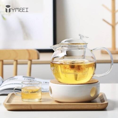 YOMEEI Transparent Teapots