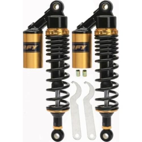 12.5" 320mm Rear Air Shock Absorbers For ATV Quad CB250 Honda CT70 DT100 CX500 yamaha XJ600 SR500 TY175 Honda GB400TT 1985-1992