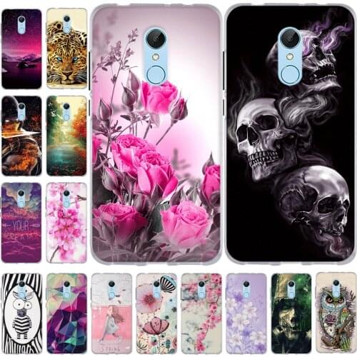 Back Cover For Xiaomi Redmi 5 Case Cover Silicon Soft TPU Capa Funda Coque Shell Bumper Cat Cartoon Mobile Phone Case Protective