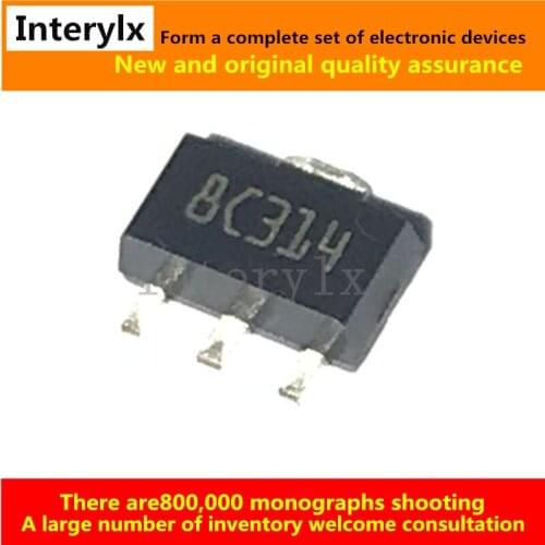 10PCS L78L05ABUTR L78L05ABU SOT-89 5.0V/0.1A Linear Regulator Chip