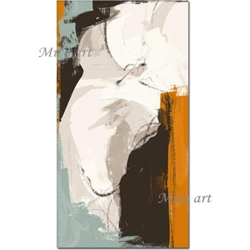 100% Hand-painted Latest Abstract Design Oil Painting Canvas Wall Art No Frame Canvas Wall Hangings Artwork As Home Showpieces