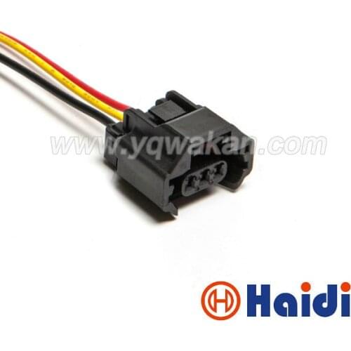 Free shipping 1set 3pin auto waterproof Nissan air conditioning pressure switch wire harness plug connector 7223-6536-30